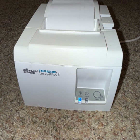 Star TSP100III Future Print Thermal POS Receipt Printer TSP143IIIU-Works-Cords - Picture 2 of 15